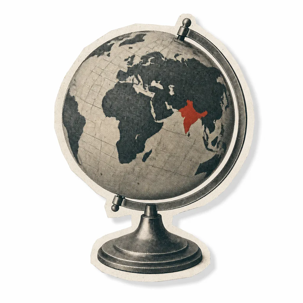 Desktop world globe